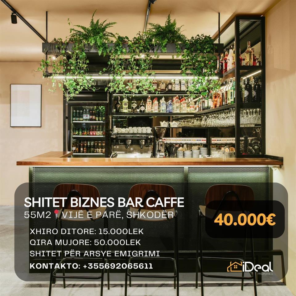 ---Shitet-Biznes-Bar-Caffe-në--Vijë-e-parë---Shkodër--------