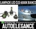 COPPIA LAMPADE D2S A LED 6000K BIANCO PER PEUGEOT 407 12000L