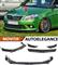 SKODA FABIA II SPLITTER PARAURTI ANTERIORE NERO LUCIDO LOOK 