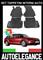 AUDI A4 B8 2007-2015 SET TAPPETINI INTERNI AUTO IN GOMMA SU 