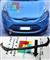 SPLITTER SOTTO PARAURTI ANTERIORE PER FORD FIESTA MK7 2008-2