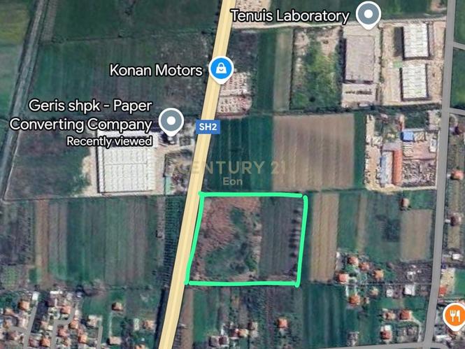 0683005058 Tokë për Shitje në Autostradën Durrës-Tiranë
