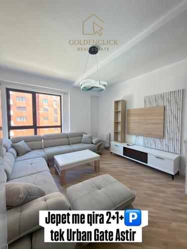 Apartament per qera 2+1+ parking në Astir tek Rezidenca Urba