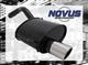 Scarico sportivo NOVUS gruppo N ESD 1x 90mm SR design per Al