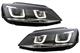 Fari anteriori per VW Jetta Mk6 VI 2011-2017 GTI 3D U-Bi-Xen