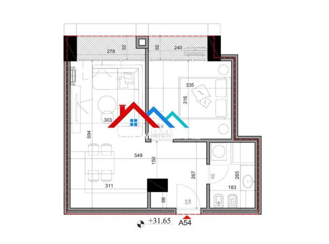 SHITET APARTAMENT 1+1 TEK QYTET STUDENTI.