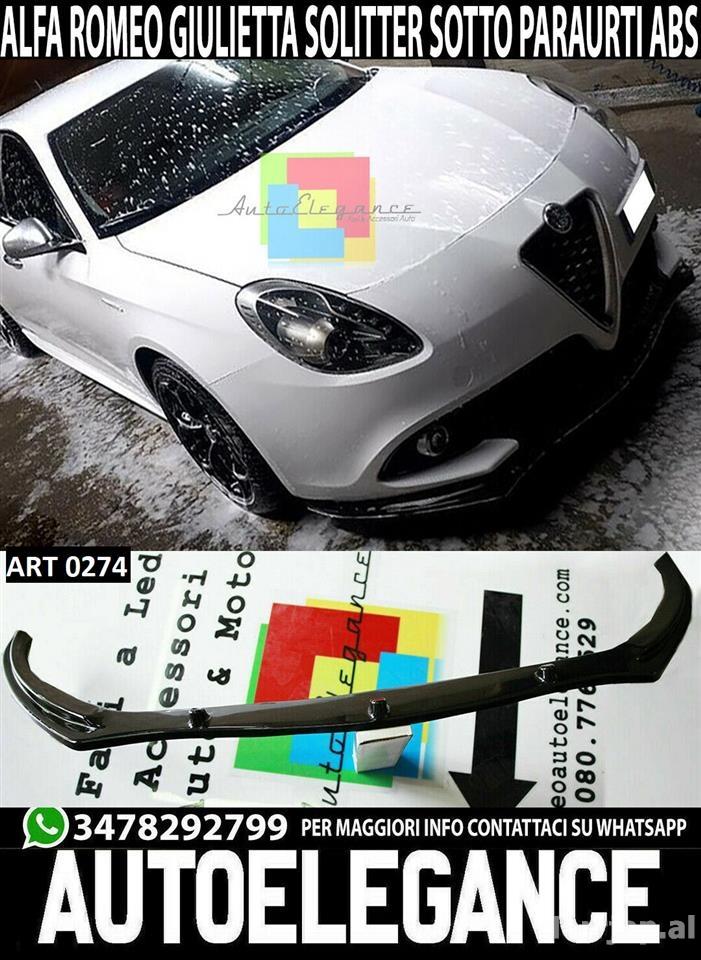 SPLITTER PER ALFA ROMEO GIULIETTA 2010+ LIP SPOILER SOTTO