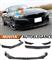 BMW Z4 E89 SPLITTER PARAURTI ANTERIORE NERO LUCIDO LOOK RS -