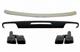 Diffusore per Mercedes CLS W218 11-17 Silenziatore Spoiler A