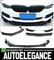 BMW SERIE 5 G30 G31 2016+ SPLITTER PARAURTI ANTERIORE NERO L