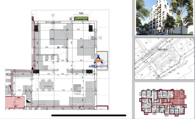SHITET APARTAMENT 2+1+BALLKON "PRANE RRUGES DHIMITER KAMARDA