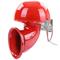 Bull Horn Fanfara Hupe Nebelhorn Sound rosso 12 Volt 125db