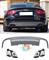 DIFFUSORE S5 + TERMINALI POSTERIORE SOTTO PARAURTI AUDI A5 S