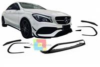 MERCEDES CLASSE A W176 2015-2018 GRIGLIA ANTERIORE LOOK AMG PROFILI NERI  A45 .