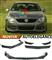 VW EOS SPLITTER PARAURTI ANTERIORE NERO LUCIDO LOOK RS - 3P 