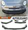 FIAT 500 2007+ SPLITTER PARAURTI ANTERIORE NERO LUCIDO LOOK 