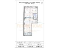 Apartament 2+1+Post Parkimi