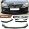 BMW SERIE 3 E90 E91 SPLITTER PARAURTI ANTERIORE NERO LUCIDO 