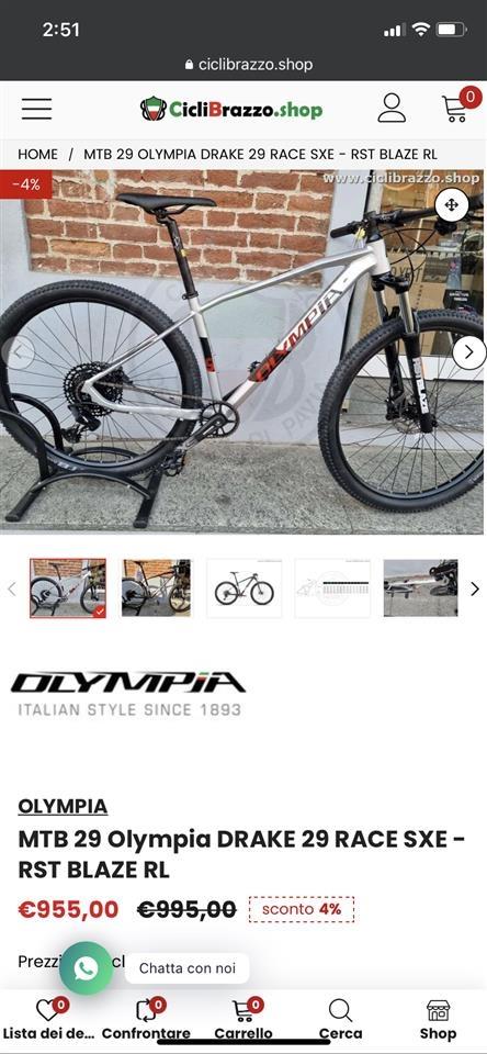 Shitet olympia drake 29 Tiran