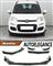 FIAT PANDA 2012+ SPLITTER PARAURTI ANTERIORE NERO LUCIDO LOO