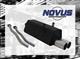 Scarico sportivo NOVUS gruppo N ESD 2x 76 mm RL design per s